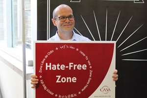 sean bray hate free red sign